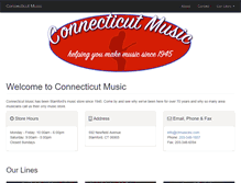 Tablet Screenshot of ctmusicinc.com